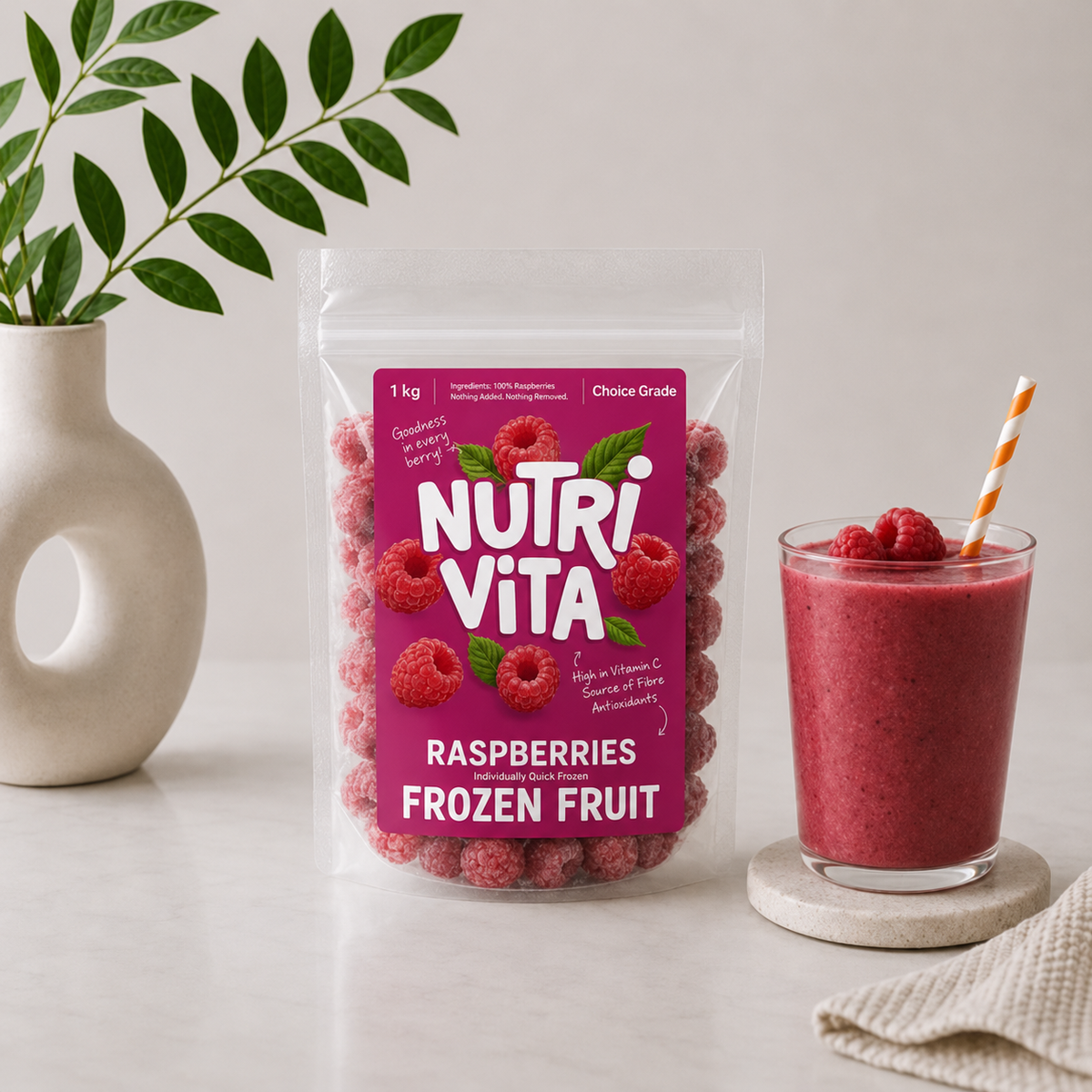 Frozen Rasberry 1kg