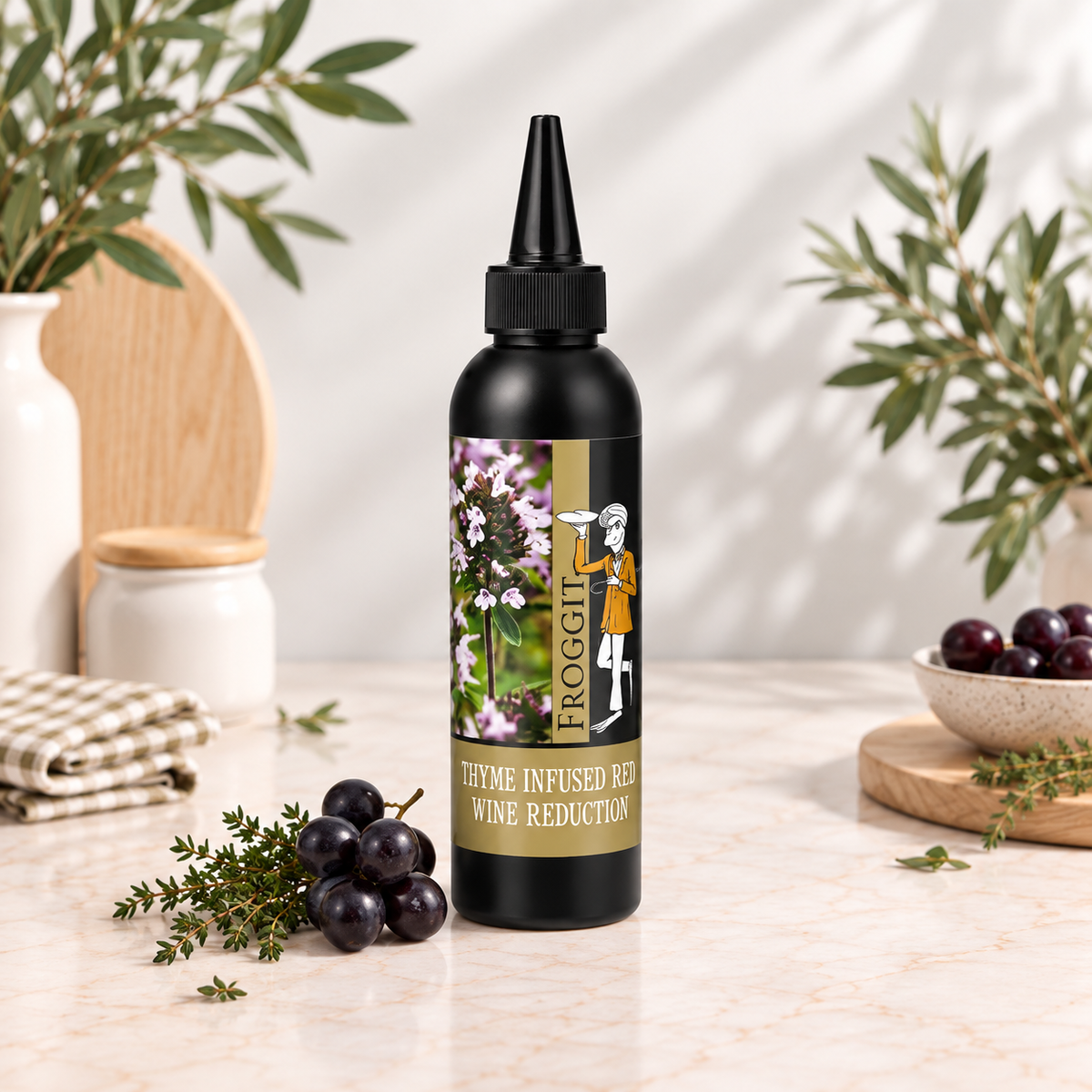 Thyme Infused Red Wine Reduction 150ml