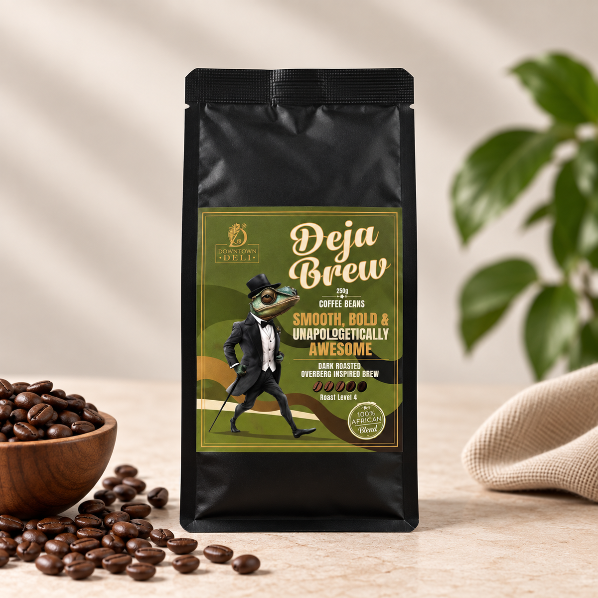Deja Bru African Blend - Beans 250g